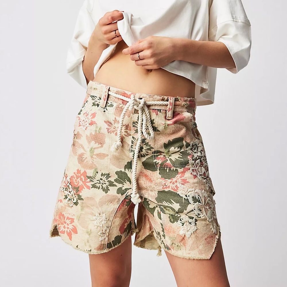 NWOTS RIPTIDE CANVAS SHORTS (S) - Picture 3 of 5
